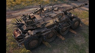 ЖУТКИЙ ПРЕМИУМ КОЛЕСНИК [World Of Tanks] Panhard EBR 75 FL 10! ВЗЯЛ ФАДИНА И РАЗОРВАЛ РАНДОМ