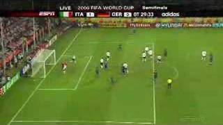 2006 FIFA World Cup Semifinal: Italy vs. Germany