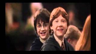 At the Beginning with Harry, Ron, & Hermione (Includes Kiss Scene!)
