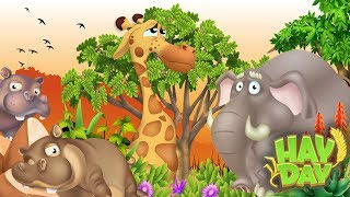 Safari dans la réserve animalière Hay Day !