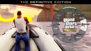 GTA Trilogy: колесо ОРУЖИЯ, радиостанции, прохождение МИССИЙ, халявный San Andreas (Новые изменения)