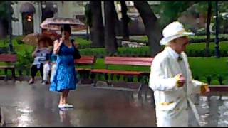 Одесса, горсад, дождь 2