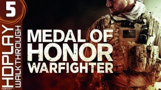 Medal of Honor: Warfighter Walkthrough - PART 5 | Rip Current #1 (PC/XBOX360/PS3)