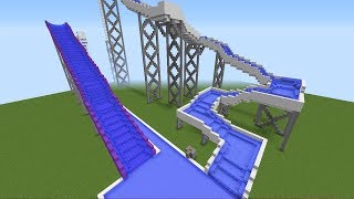 САМЫЙ БОЛЬШОЙ АКВАПАРК АТТРАКЦИОНОВ В МАЙНКРАФТ КАРТЫ ВОДНАЯ ГОРКА /THE BIGGEST Minecraft Water Park