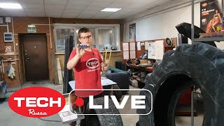 Дебют! Молодёжь дышит в спину - дошиповываем шину) Обзор пистолета и ремонтных шипов от TECH-RUSSIA