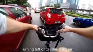 Bicycle Commute & Food: Avoiding traffic jam & ordering dinner