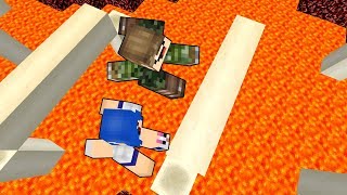 PARKOUR NA LAVA * SUPER DIFÍCIL * l MINECRAFT