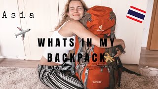 PACKLISTE BACKPACKING DURCH ASIEN - das nehme ich mit ?? Thailand und Bali für 6 Wochen