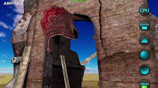ARM Mali GPU demonstration with OpenGL ES 3.1