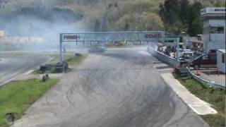 AE86ターボ初ドリフト、土手編
