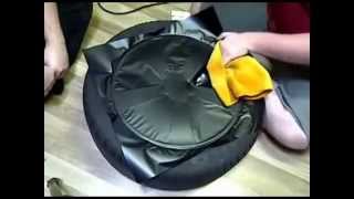 Pasting disc carbon fiber (Оклейка дисков карбоном )