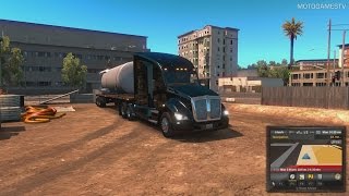 American Truck Simulator - San Francisco to Fresno Gameplay