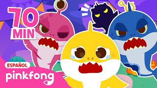 ¡Corran! Son Tiburones Zombis | Canciones de #Halloween para niños | Pinkfong en español