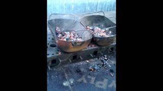 Мангал из баллона за час,своими руками.