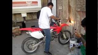 honda crf 450 x video