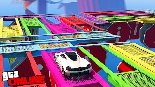 ПАРКУР ИЗ КИТАЙСКИХ ЛОВУШЕК И ГОЛОВОЛОМОК! (GTA 5 ONLINE ГОНКИ)