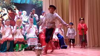 Номер "Шумовой оркестр" - фольклорный ансамбль "Млада" 2018г.