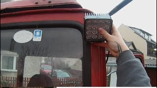 MTZ 82 montaż szperaczy LED 48W
