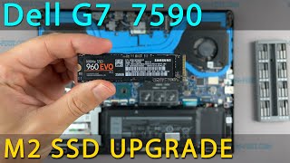 Dell G7 7590 How to install M2 SSD