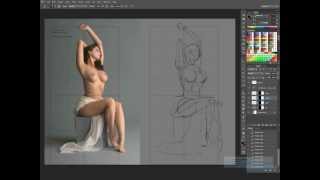 Seated Female Nude Part1