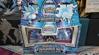 Alolan Sandslash and Alolan Ninetales Trainer Kit Opening