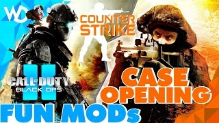 BIG Giveaway STREAM - CS:GO: CaseOpening - Black Ops 2: FUN Mods [HD]