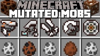 Minecraft MUTATED MOBS MOD / INSANE VILLAGER EXPERIMENTS IN LABS!! Minecraft