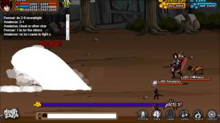 Ninja Saga PVP Fenrear Vs AmaterusXHUL Of zhen EE JG