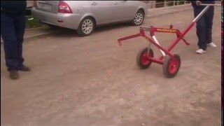 Комплект транспортировки и укладки дорожных бортов