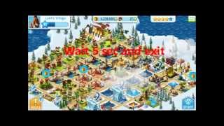 Ice Age Village Coint and XP Bug! (No Cheat, No Dowload, No Root, No Jailbreak !)
