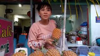 Em Gái xinh bán khóm Cầu Đúc siêu ngọt