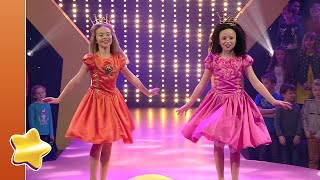 De Sterrenstudio:  Amber en  Brenthe dansen op 'Naar het bal'