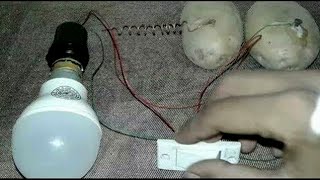 Burning Led bulb potato Experiment 2019 - Wifi Youtuber