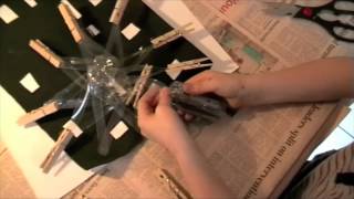 Plastic bottle windmill