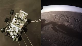 Mars 2020 - First images from Mars, Perseverance during and after landing