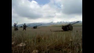 ARM D-30 122mm невероятной стрелка пушки