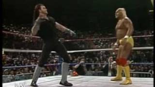 WWF - Hulk Hogan vs Undertaker (1/2)