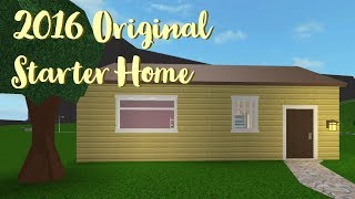 [BLOXBURG] 2016 Original Starter Home (Speedbuild)