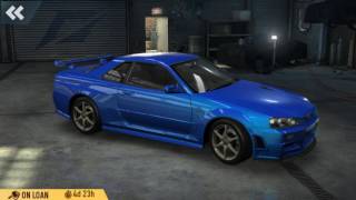 Need For Speed No Limits: Nissan Skyline GT-R BNR34 Hacked/Modded Event