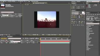 How to render video with audio in Adobe After effects (HD)