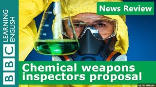 New proposal for chemical weapons inspectors; BBC News Review