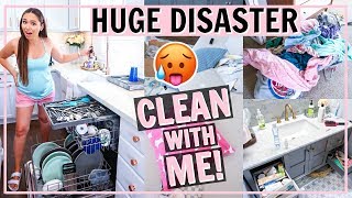 ?HUGE DISASTER CLEAN WITH ME! ULTIMATE INTENSE ALL DAY CLEAN MY HOUSE WITH ME! | Alexandra Beuter