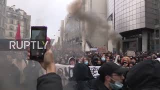 France: Pres hopefuls decry price hike as union strikers dodge teargas in Paris