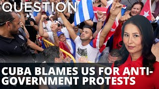 Cuba blames US for ongoing anti-government protests