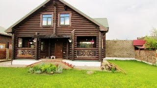 Продано. 03.04.17. Дом из  бревна продажа Витебск. База недвижимости Беларуси 4угла.