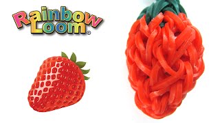 Как сделать из резинок КЛУБНИКА 3D