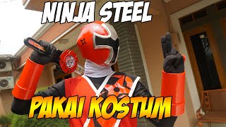 BEGINI TOH!! CARA PAKE KOSTUM NINJA STEEL?!!