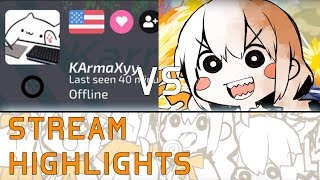 Beating an osu Hacker in Multi | Stream Highlight