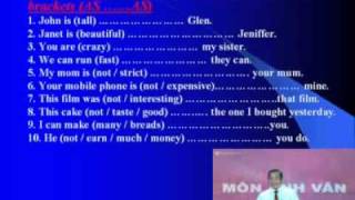 Bài 9.3: So sánh của tính từ - Comparison Of Adjectives (TT)
