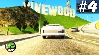 VINEWOOD HILLS + MOAR EXPLORING! GTA IV: SA MOD Pt.2 Exploring Series #4
